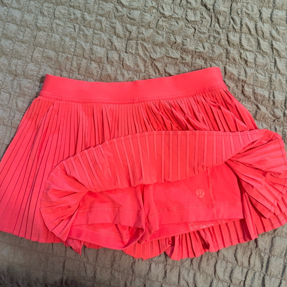 High-Rise Pleated Tennis Skirt